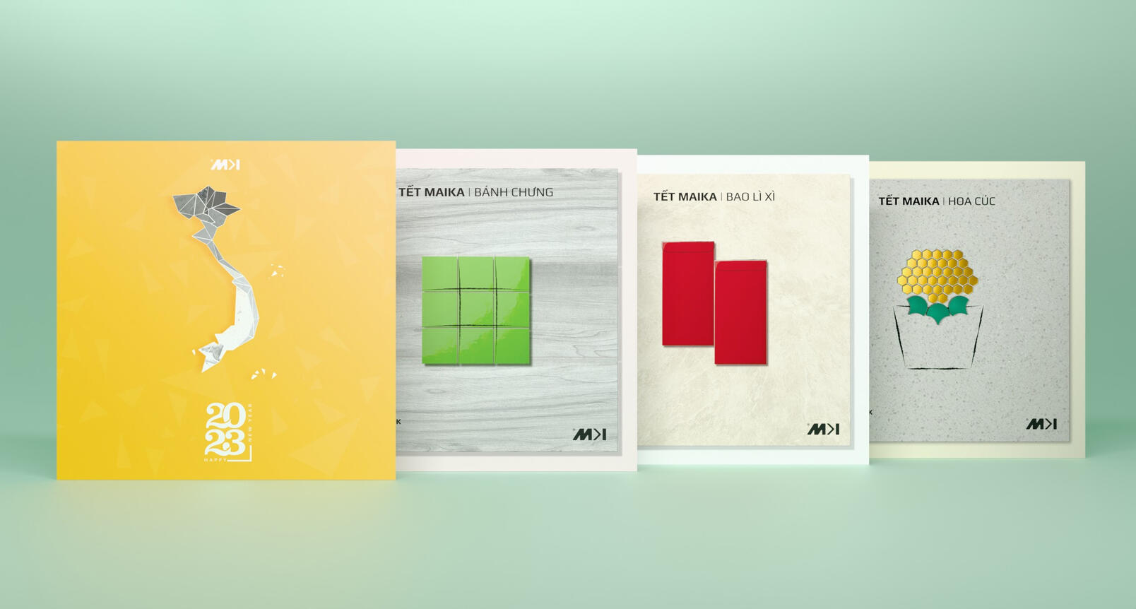 Maika's Tet Social Media, Concept and Ideation, 3D Modelling